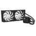 SilentiumPC vodní chladič Navis RGB 280 AiO / 2x140mm fan / 22dBA / pro AM3, AM4, LGA 2066, 2011, 1155, 1151, 1156, 1366