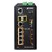 PLANET IGS-5225-4UP1T2S Průmyslový PoE Switch 4x 10/100/1000T Ultra PoE, 1x 10/100/1000T, 2x 100/1000X SFP, -40~+75°C