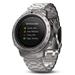 Garmin fenix5 Plus Sapphire Black, Black Leather Band