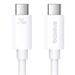 Baseus Superior Series 2 Fast Charging Datový Kabel USB-C - USB-C 240W 1m Moon White