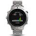 Garmin fenix5 Plus Sapphire Black, Black Leather Band