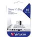 VERBATIM USB Flash Disk Store 'n' Stay NANO 16GB