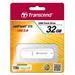 TRANSCEND USB Flash Disk JetFlash®370, 32GB, USB 2.0, White