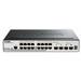 D-Link DGS-1510-20 20-Port Gigabit Stackable SmartPro Switch including 2 SFP ports and 2 x 10G SFP+ ports- 16 x 10/10 