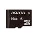 ADATA micro SDHC karta 16GB Class 4 + adaptér na SDHC