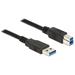   Delock Cable USB 3.0 Type-A male > USB 3.0 Type-B male 5.0 m black
