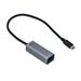 i-Tec USB-C METAL Gigabit Ethernet 10/100/1000 adaptér, LED, RJ45