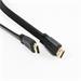 OMEGA KABEL HDMI v.1.4 BLACK 5M FLAT BLISTER 