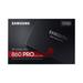 Samsung SSD 860 PRO 512GB SATAIII 2.5'', MLC, (560MB/s; 530MB/s), 7mm