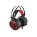 GENESIS Gaming headset NEON 360 Stereo Backlight Vibration black-red