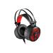 GENESIS Gaming headset NEON 360 Stereo Backlight Vibration black-red