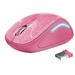 TRUST Myš Yvi Wireless Mouse USB, pink (růžová)