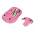 TRUST Myš Yvi Wireless Mouse USB, pink (růžová)