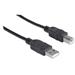 MANHATTAN Hi-Speed USB Device Cable, Type-A Male to Type-B Male, 0,5 m, Black