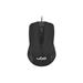 UGO Optic mouse  1200 DPI, Black