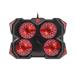 Genesis laptop cooling pad OXID 250 15.6-17.3 4 FANS, LED LIGHT, 2 USB