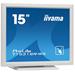 15" iiyama T1531SR-W5 - TN,1024x768,8ms,370cd/m2, 700:1,4:3,VGA,HDMI,DP,USB,repro,výška.