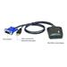 Aten CV211CP-AT Laptop USB KVM Console Crash Cart Adapter IT Kit  