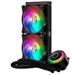 vodní chladič Cooler Master MasterLiquid ML240R RGB, 277mm x 120mm radiátor, 2 x 120mm RGB ventiláto