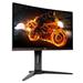 AOC LCD herní C32G1 31,5" MVA Freesync zakřivený/1920x1080@144Hz/50m:1/1ms/VGA/2xHDMI/DP