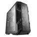 case Cooler Master MasterCase H500M, E-ATX, 1x USB 3.1 Type-C, 4x USB3.0, bez zdroje, kovová šedá