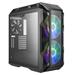 case Cooler Master MasterCase H500M, E-ATX, 1x USB 3.1 Type-C, 4x USB3.0, bez zdroje, kovová šedá