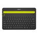 LOGITECH Bluetooth® Multi-Device Keyboard K480 - BLACK - DEU - BT - CENTRAL