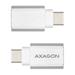 AXAGON RUCM-AFA, redukce USB-C (M) -> USB-A (F), USB 3.2 Gen 2, 3A, ALU