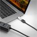 AXAGON RUCM-AFA, redukce USB-C (M) -> USB-A (F), USB 3.2 Gen 2, 3A, ALU