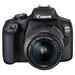 Canon EOS 2000D/ 24MPix/ 3" LCD/ Zrcadlovka/ FULL HD video/ Wi-Fi + EF-S 18-55mm IS + LP-E10