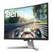 BENQ 32" LED EX3203R/ Curved/ VA panel/ 2560x1440/ 20M:1/ 4ms/ 144 Hz/ HDMI/ DP/ USB C/ USB/ HDR/ FreeSync/ černý