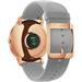 Nokia Steel HR (36mm) Rose Gold w/ Grey Silicone wristband