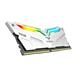 DIMM DDR4 16GB 4000MHz, CL18, (KIT 2x8GB), TEAM T-FORCE Night Hawk RGB (White)