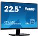 23" iiyama XU2395WSU-B1 - IPS,1920x1200,4ms,250cd/m2, 1000:1,16:10,VGA,HDMI,DP,USB,repro.