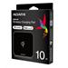 ADATA Charging pad CW0100, wireless, black / nabíjecí podložka, bezdrátová, černá