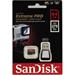 SanDisk Extreme Pro microSDXC 64GB 275MB/s + ada.