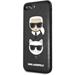 Karl Lagerfeld Karl and Choupette KLHCI8LKICKC pouzdro iPhone 7/8 Plus černé