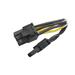 AKASA Adaptér 4 pin Molex na 6+2pin PCIe, 15 cm