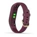 GARMIN fitness náramek vivoSmart4 Merlot/Rose Gold (velikost S/M)