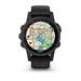 GARMIN GPS chytré hodinky fenix5S Plus Sapphire Black, Black Band, Performer TRI Bundle