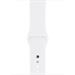 Apple Watch Series 3 GPS, 42mm Silver Aluminium Case with White Sport Band