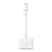 Belkin Lightning adaptér/rozdvojka 1x Lightning M/ 1x Lightning F + 1x 3,5mm jack