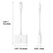 Belkin Lightning adaptér/rozdvojka 1x Lightning M/ 1x Lightning F + 1x 3,5mm jack