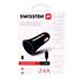 SWISSTEN CAR CHARGER 2,4A POWER WITH 2x USB + CABLE MICRO USB