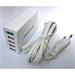 SWISSTEN TRAVEL CHARGER QUALCOMM 3.0 QUICK CHARGE + SMART IC WITH 5x USB 50W POWER WHITE