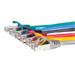 Netrack patch kabel RJ45, s litou ochranou, Cat 5e FTP, 2m modrý