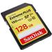 SanDisk Extreme Plus SDXC 128GB R:150 MB/s, W: 70 MB/s, Class 10 UHS-I U3 V30