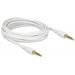 Delock Kabel Stereo Jack 3,5 mm 4 pin samec > samec 5 m bílá