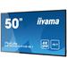 50" iiyama LE5040UHS-B1 - AMVA3,4K UHD,8ms,350cd/m2, 4000:1,16:9,VGA,HDMI,DVI,USB,RS232,RJ45,repro.