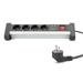 Digitus 4-way office socket strip with 2x USB ports 